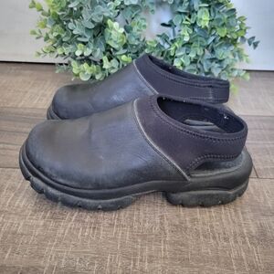 Wolverine Durashocks Muanaloa Black Mule Comfort Shoe Women's Size 8